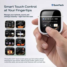 SureTech three silicone tip sizes showing fit customization benefit