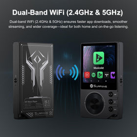 Surfans F20 Pro Bluetooth LDAC for near lossless wireless streaming.