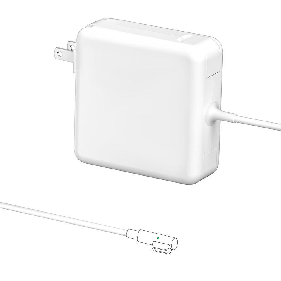 SURGKET 60W MacBook Pro charger front view, reliable A1425/A1502 replacement.