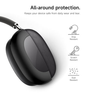 SURITCH AirPods Max case cover close-up shows TPU durability