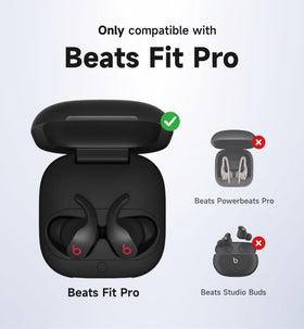 SURITCH Beats Fit Pro case blue side view demonstrates durable, grip-friendly construction
