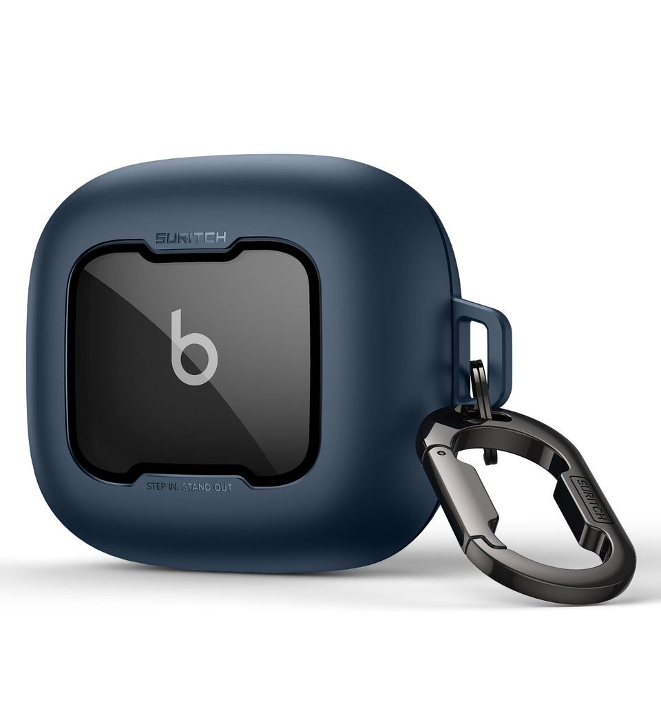 Suritch Beats Powerbeats Pro 2 case cover closeup showing precise fit and protection.