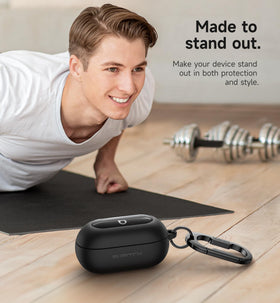 Cleaning kit included with SURITCH Beats Solo Buds case