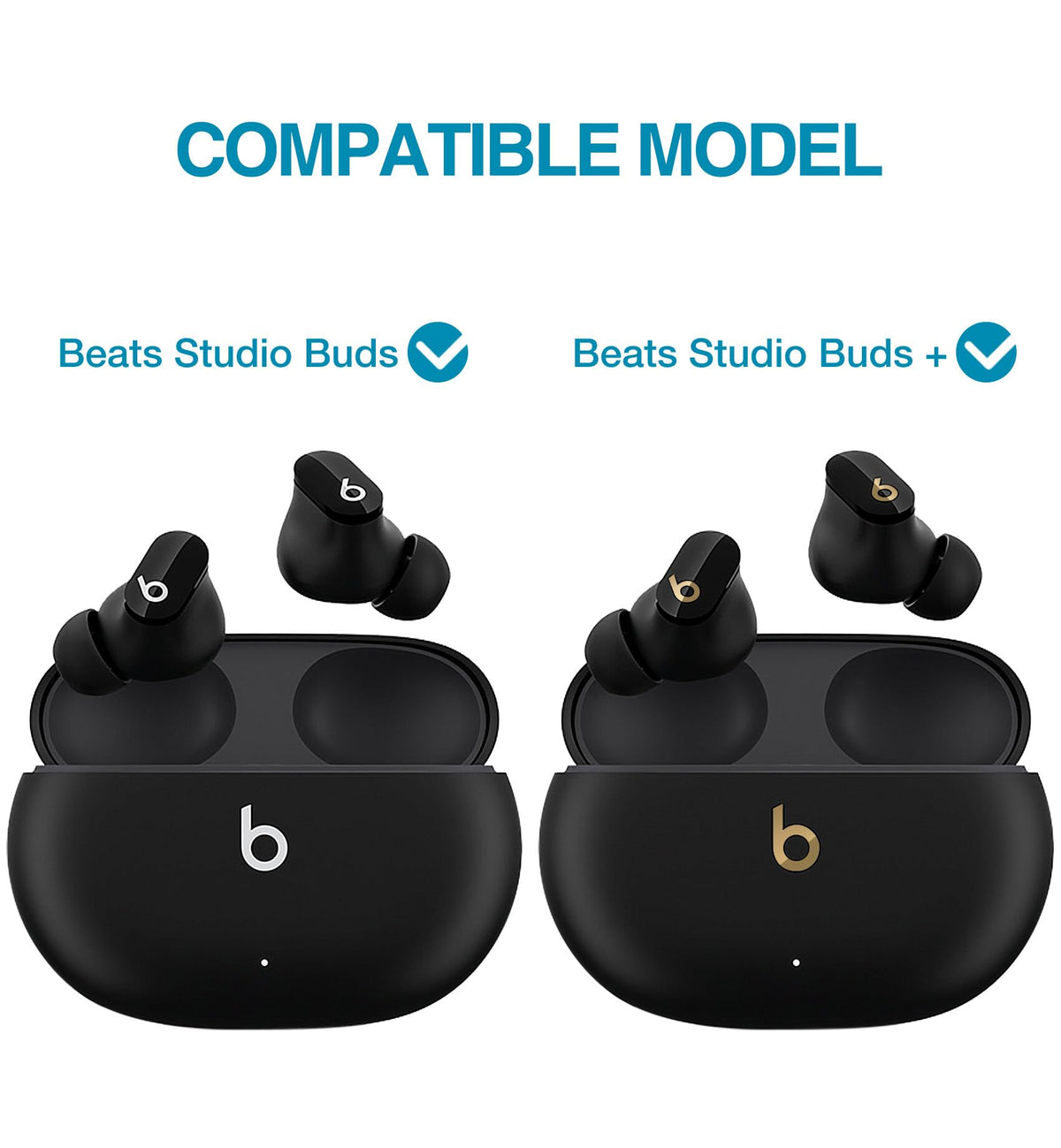 SURITCH Beats Studio Buds Plus 2023 case protects with sleek profile