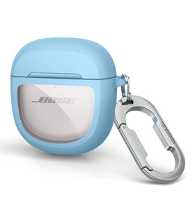 Suritch Bose QC II case cover protects earbuds while keeping the logo visible