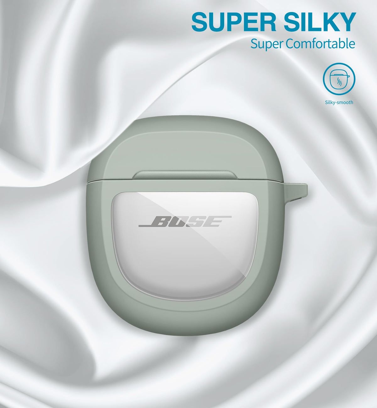SURITCH Bose QC Earbuds II case edge detailing highlights protection