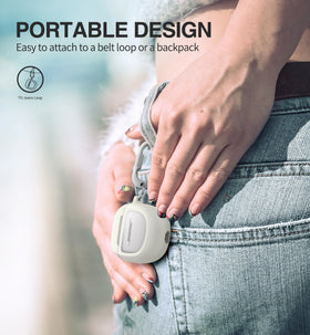 Skin-friendly, stylish design provides comfortable grip for everyday use