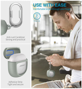 SURITCH Bose QuietComfort Earbuds II case travel-ready in bag