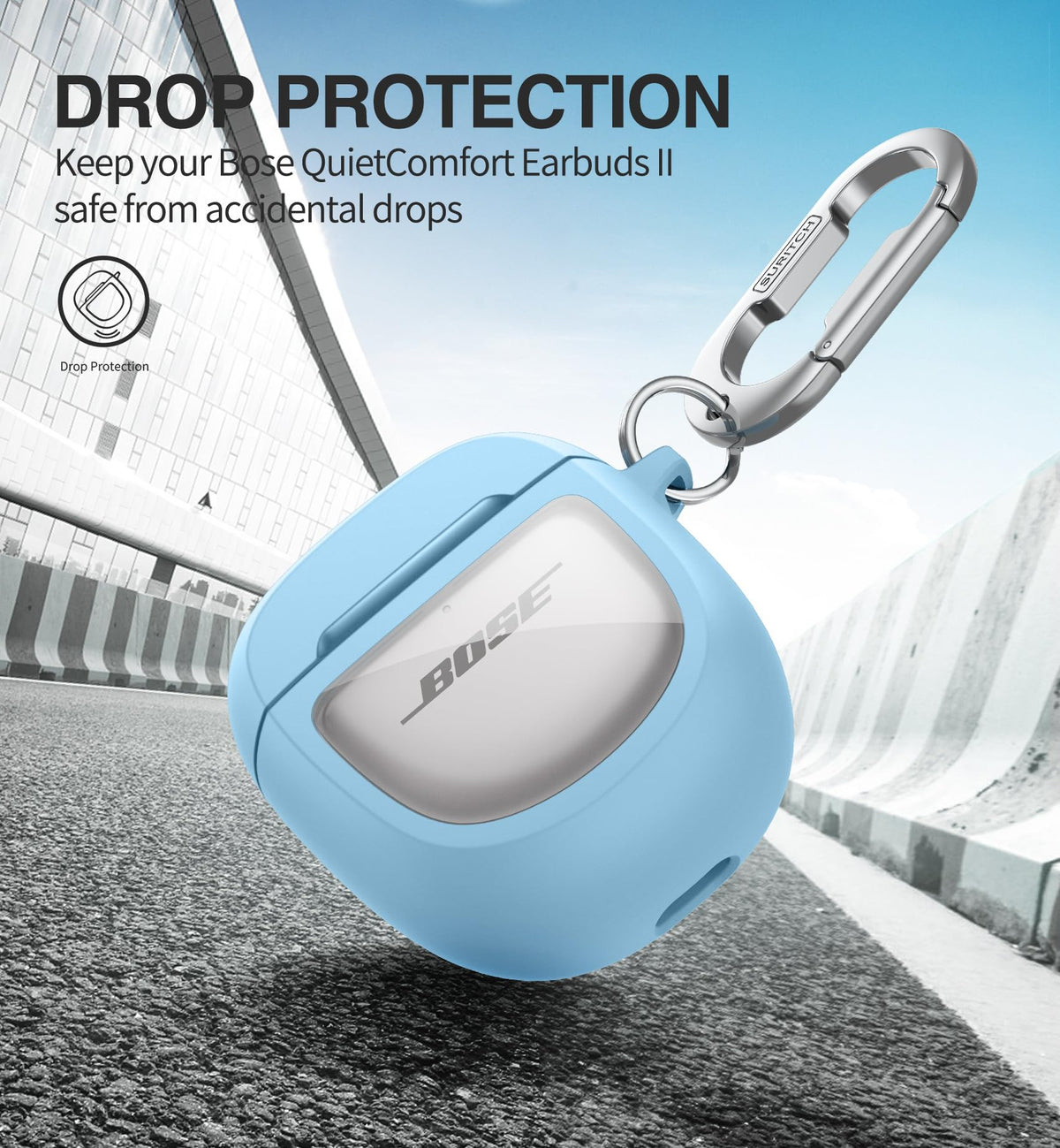 Suritch Bose Ultra 2nd Gen carabiner adds easy carry