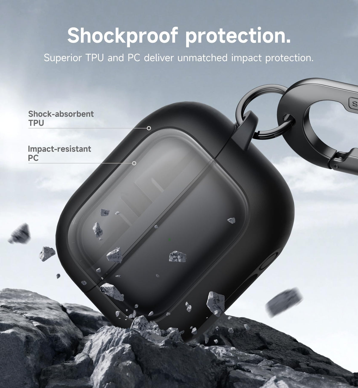 SURITCH Buds3 Pro case includes cleaning kit and removal tool