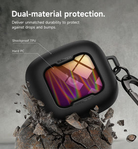 SURITCH case opened to reveal secure magnetic lock and easy access