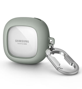 SURITCH front view of green protective case showing fit and logo visibility