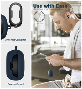 SURITCH case attached to backpack demonstrating easy on-the-go portability