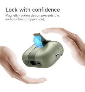 SURITCH lanyard attached on wrist showing hands-free carry convenience