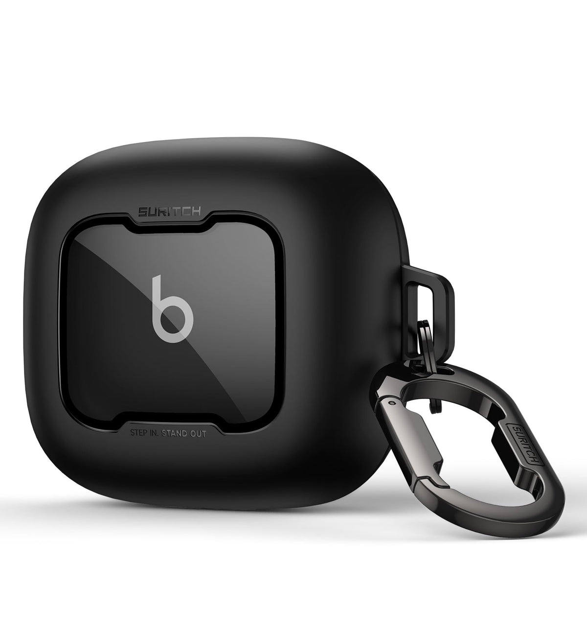 SURITCH Powerbeats Pro 2 case front view with secure magnet lock