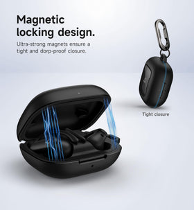Shockproof bumper protects SURITCH Powerbeats Pro 2 case from drops