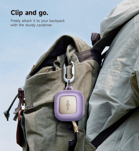 SURITCH Shokz OpenFit case back with logo visible and drop protection.