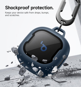 SURITCH X20 case with rust-resistant carabiner clip for on-the-go access