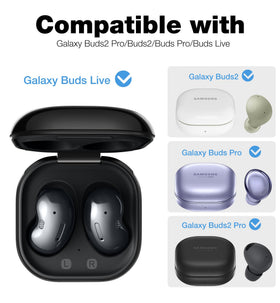 SURITCH transparent front window revealing charging case logo while protecting surface