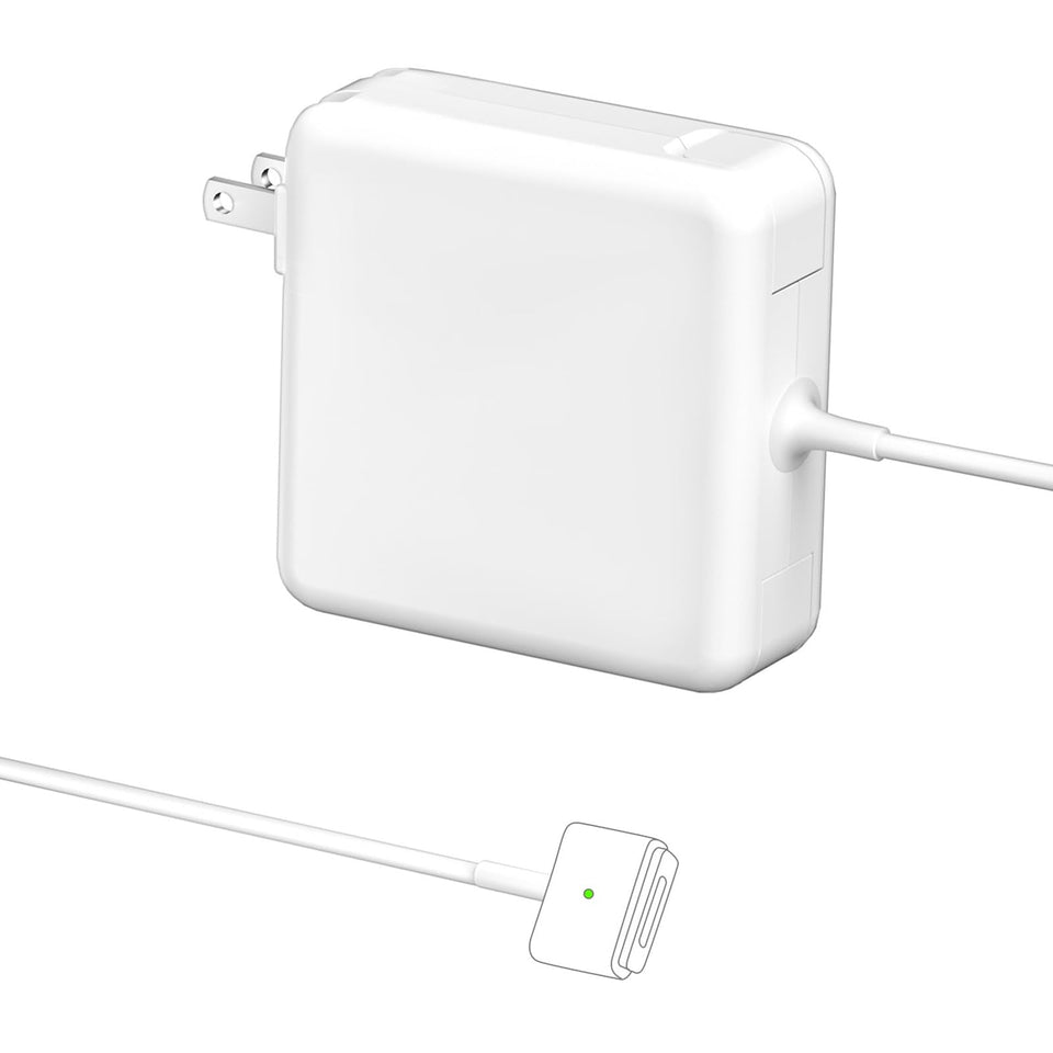 SURGKET 60W Mag2 charger front view powers MacBook Pro smoothly