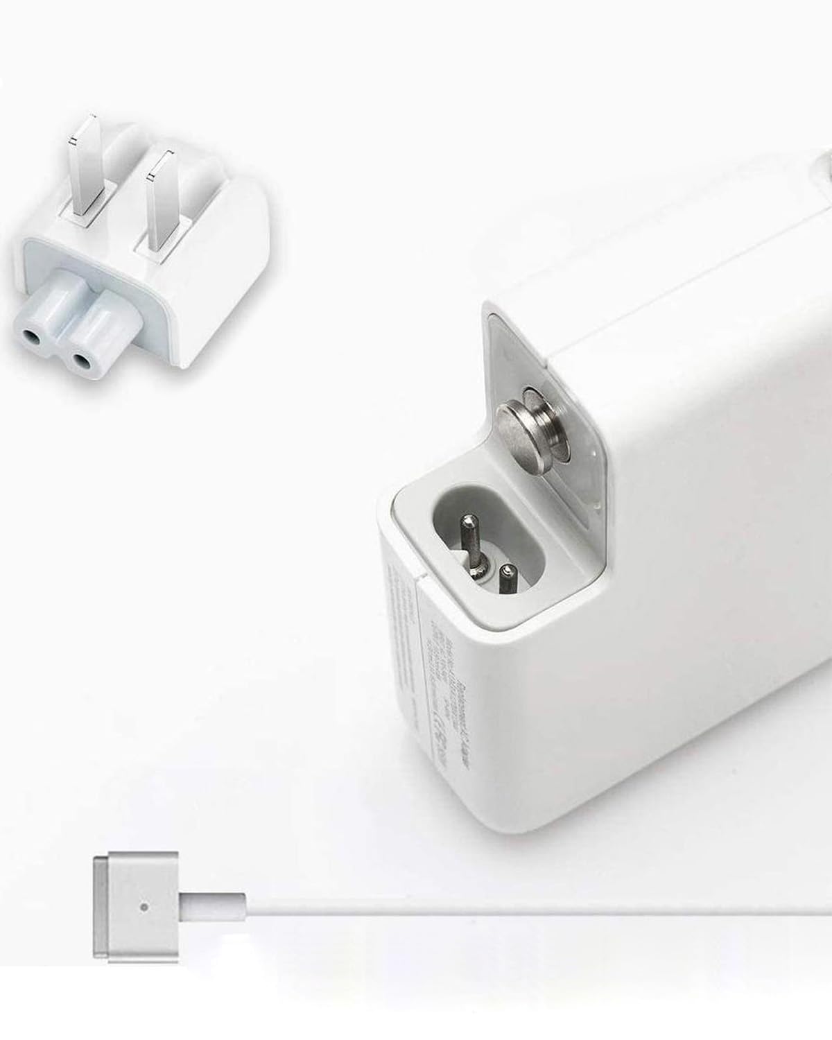 SURGKET 60W charger on a tidy desk with laptop setup