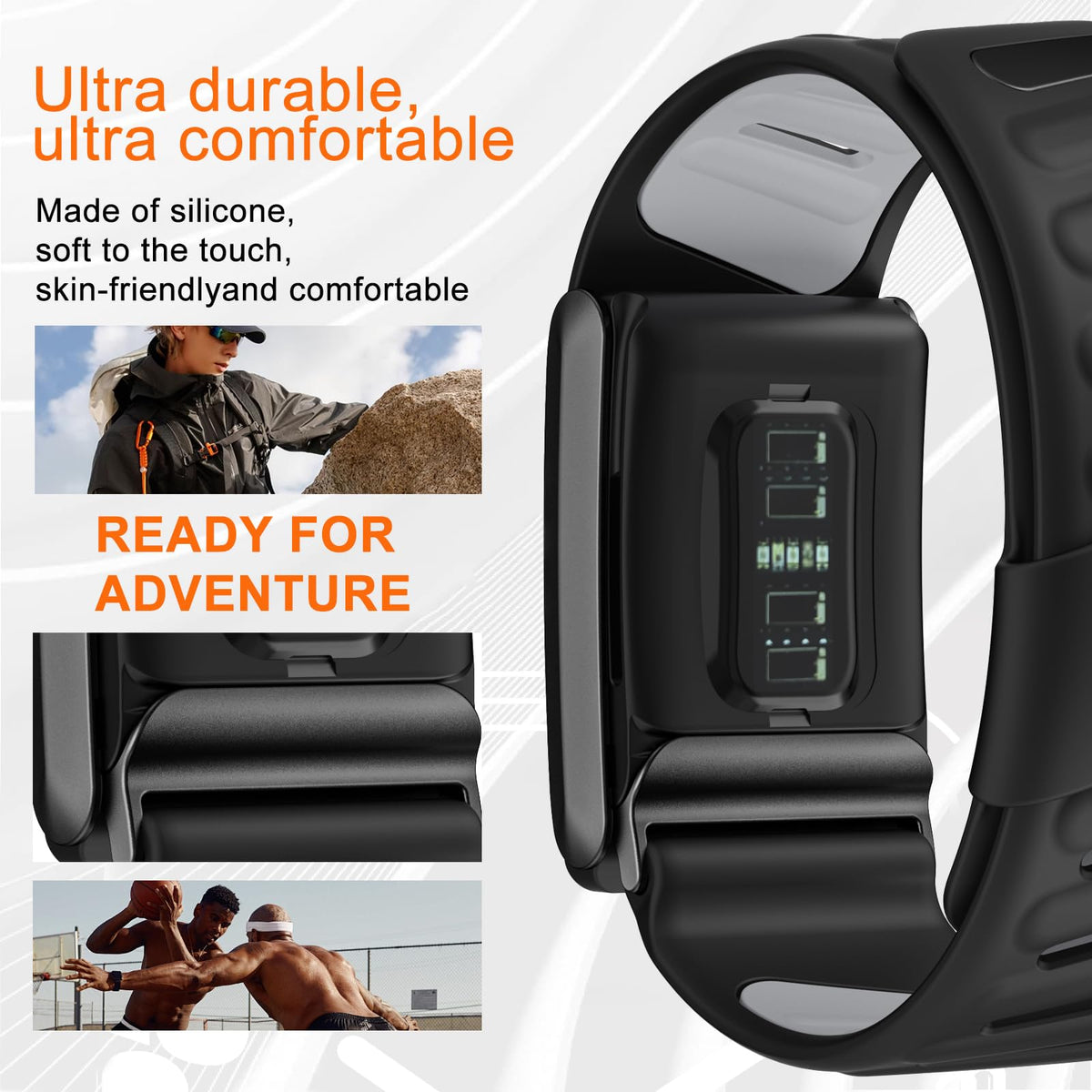 surundo worn while running showing secure fit and breathability benefit