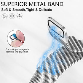Surundo Charge 6 band on wrist demonstrating comfortable fit and breathability.