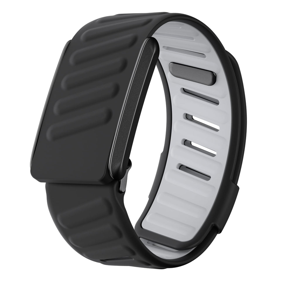 surundo front view showing band fit and clean design for easy style change