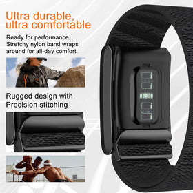 surundo on wrist during run demonstrating comfort and stability