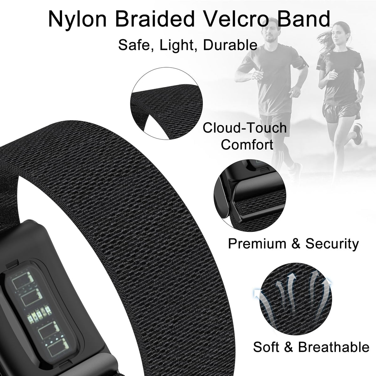 surundo close-up of nylon texture highlighting breathability benefit