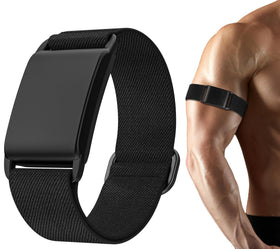 Surundo Whoop 4.0 nylon band, breathable strap for workouts and daily wear.