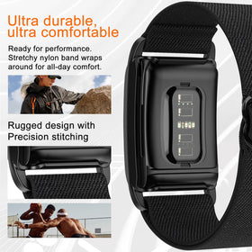 Surundo nylon band for Whoop 4.0, water-friendly and quick-drying during workouts.