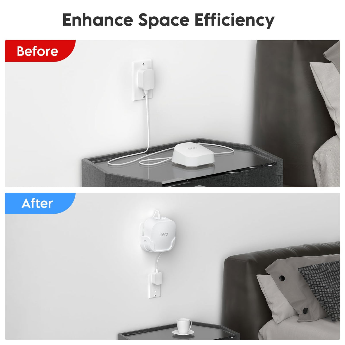 Survadv eero7 bracket built from industrial ABS for durable everyday use