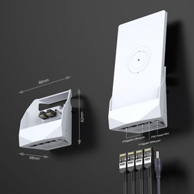 SURVADV side profile highlighting slim ABS housing and durable finish benefit