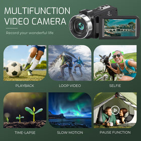 Suttie camcorder IR night vision captures monochrome detail in low light