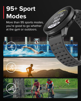 SUUNTO 9 Peak Pro durable materials close-up underlines titanium, stainless steel, and sapphire glass