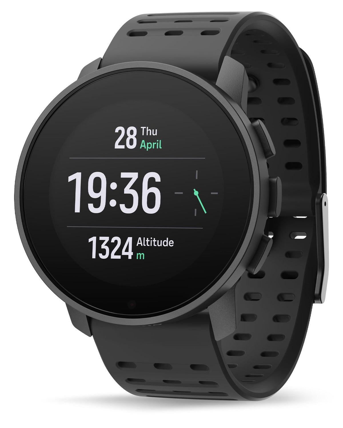 SUUNTO 9 Peak Pro front view highlights rugged build for demanding athletes during outdoor sessions