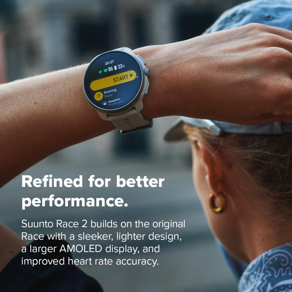 SUUNTO Race 2 stores 32GB of global offline maps for navigation without a phone