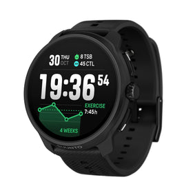 SUUNTO Race 2 with AMOLED display shows crisp training visuals