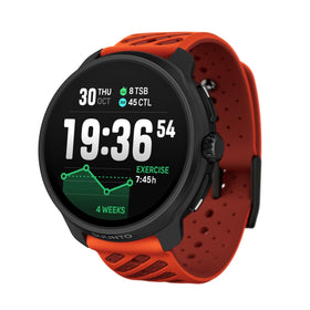 SUUNTO Race 2 amoled display offers quick, legible training data on the go