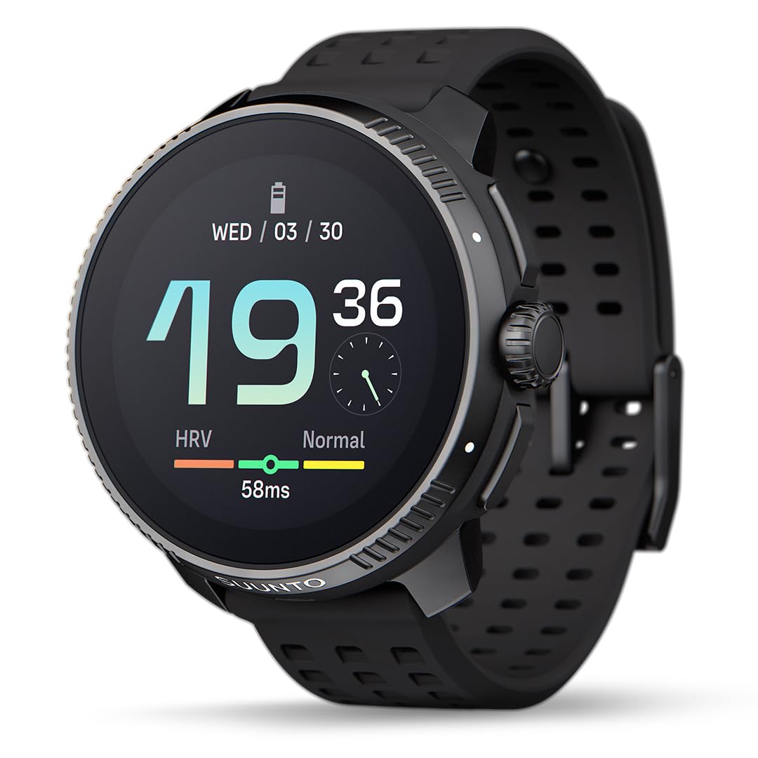 SUUNTO Race AMOLED display on the wrist for clear workout visuals