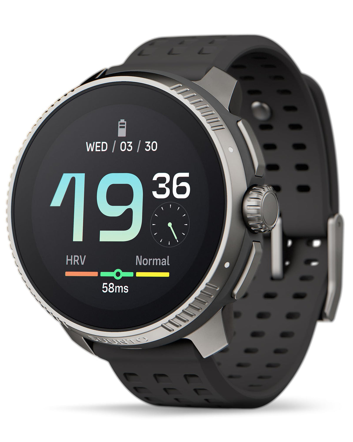 SUUNTO Race AMOLED display offers clear outdoor data at a glance