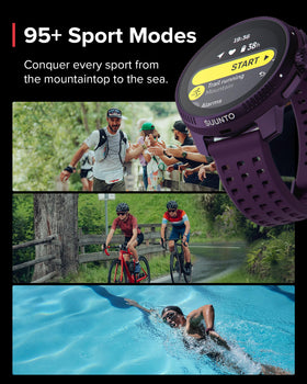 SUUNTO Race long battery life supports longer sessions and daily activity