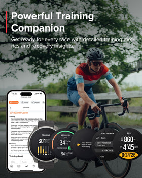 SUUNTO Race long battery life supports extended workouts and multi-day use