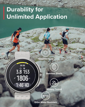 SUUNTO Race long battery life supports extended endurance sessions