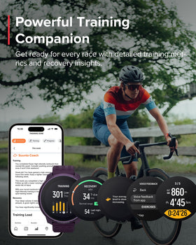 SUUNTO Race dual-band GNSS improves position accuracy in difficult environments