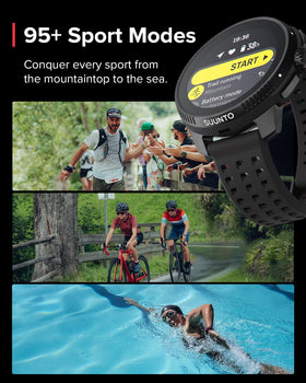 SUUNTO Race dual-band GNSS path capture in challenging environments