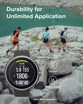 SUUNTO Race dual-band GNSS provides reliable positioning in challenging environments
