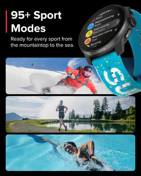 SUUNTO Race S dual-GNSS view ensures precise tracking in cities and trails.