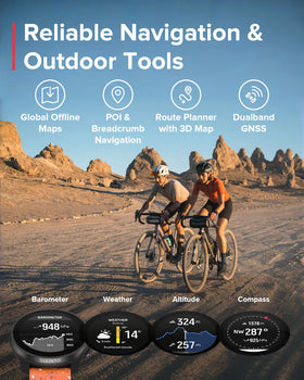 SUUNTO Race S dual-gnss tracking enhances route accuracy.